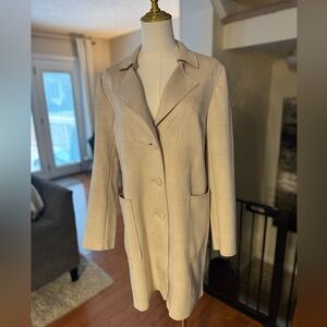 Magaschoni faux suede jacket-Women’s S